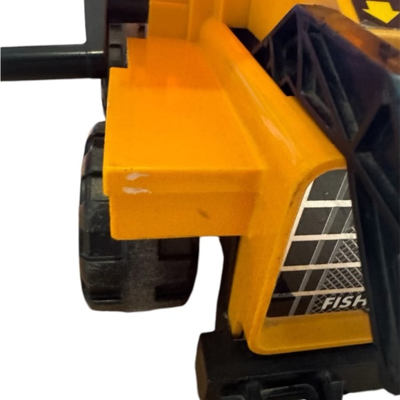 VTG Fisher-Price 1985 Husky Helpers People Power Dump Truck Works Great - Picture 4 of 10